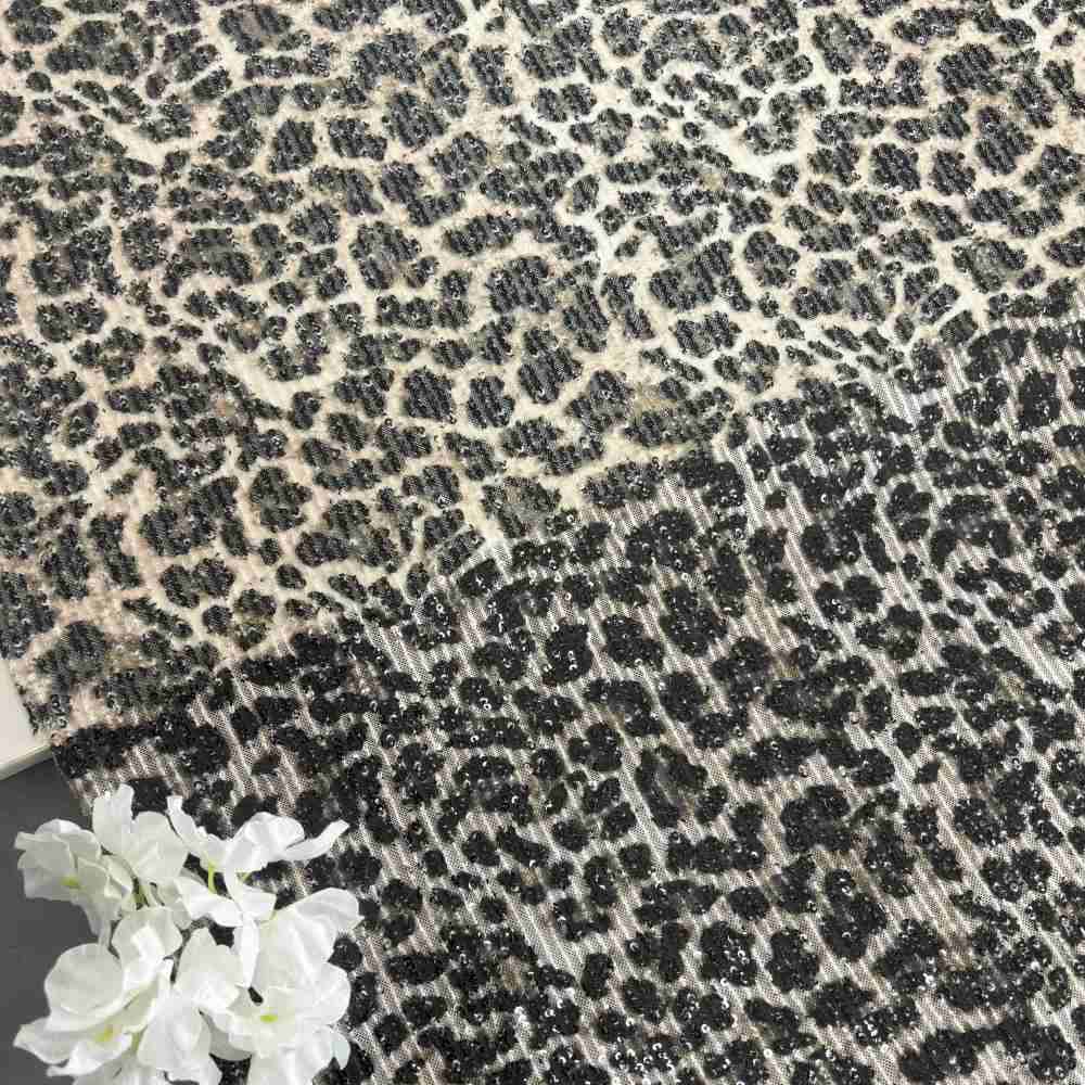TULL LENTEJUELAS ESTAMPADAS MYSLPXH25122 4 TULL LENTEJUELAS ESTAMPADAS MYSLPXH25122 - Imagen 4